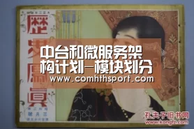 中台和微服务架构计划-模块划分和接口服务识别界说‘hth足球官网’(图4) hth体育官网入口